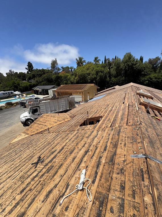Roof tear-off