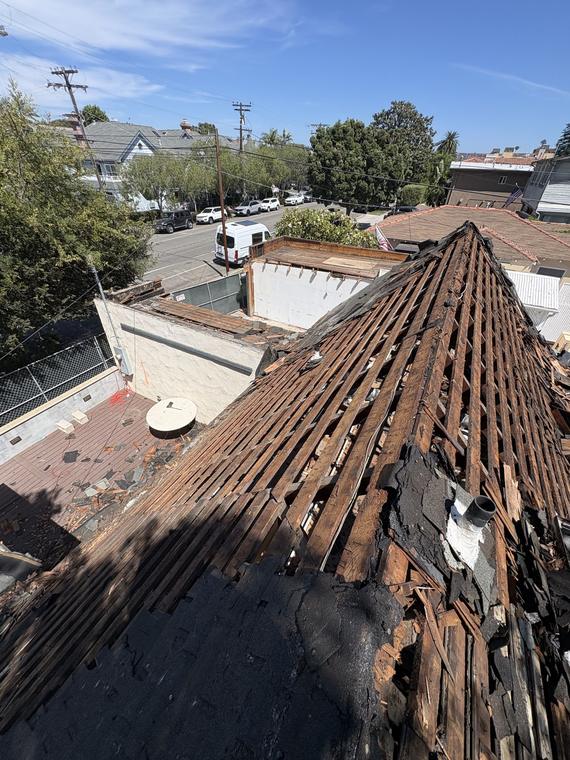 Roof tear-off