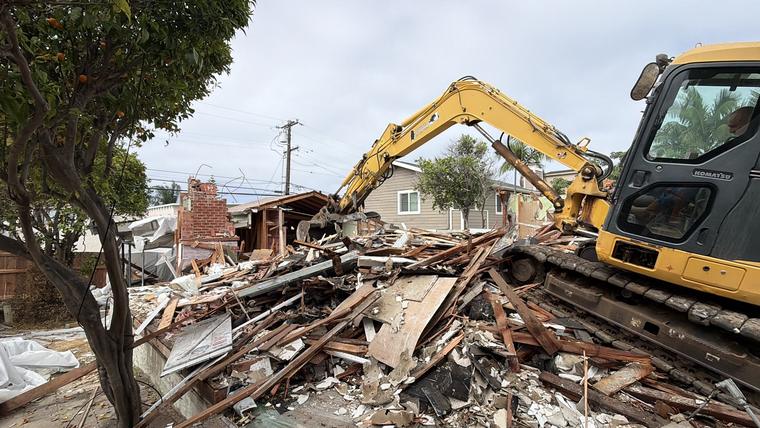 Full structure tear-down
