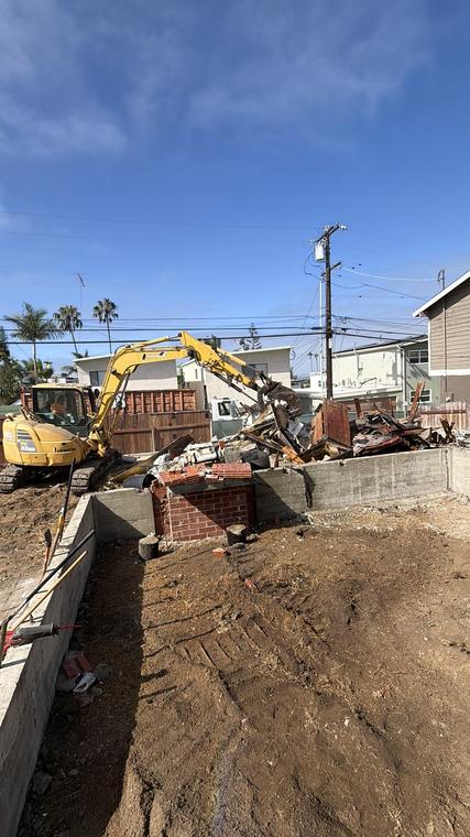 Tear-down and haul-off